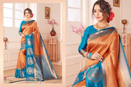 Jyotsana Saree Kanjivaram Silk 1401 Price - 2720