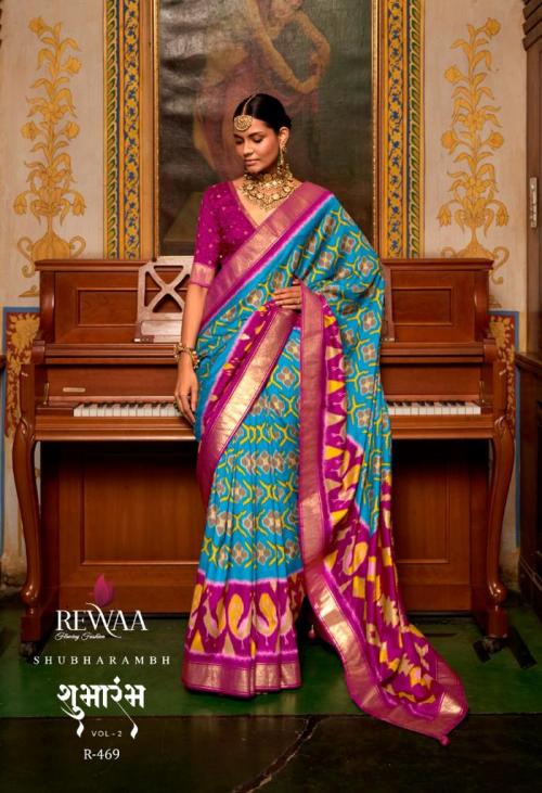 Rewaa Shubharambh Vol-2 R-469 to R-471 Series Colors 