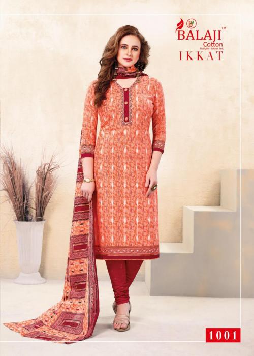 Balaji Cotton Ikkat Vol-1 wholesale Salwar Kameez catalog