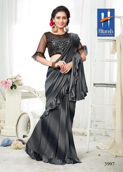 Hitansh Fashion Exclusive Stylish Imported Fabric Saree 3997