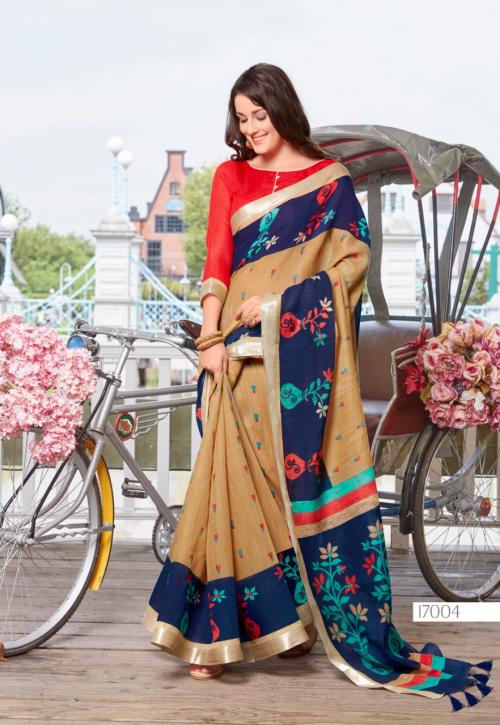 Sonia Silks Ikkat Pattu Part 17004 Price - 595