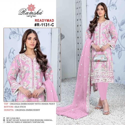 RAMSHA SUIT READYMADE R-1131-C Price - 1500