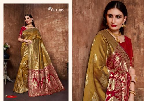 Vellora Saree Kashmiri Silk 1706 Price - 1075