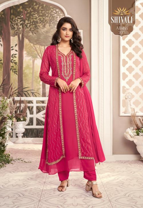 Shivali Iconic Trend Alisha  705 Price - L-2049,Xl-2149