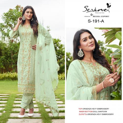 Serine Pakistani Suit S-191-A Price - 1249