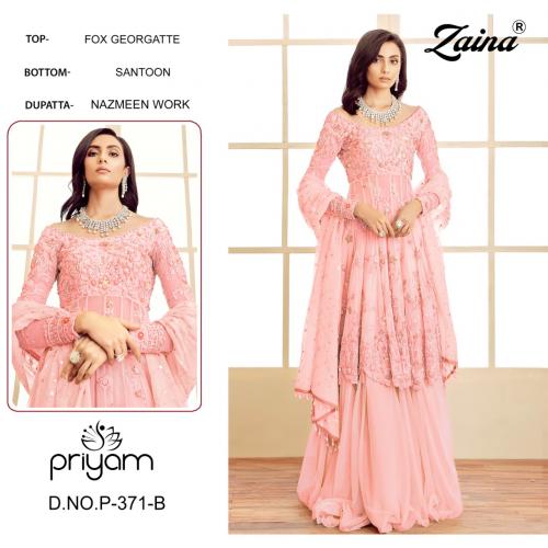 Priyam Fashion Zaina P-371-B Price - 1245