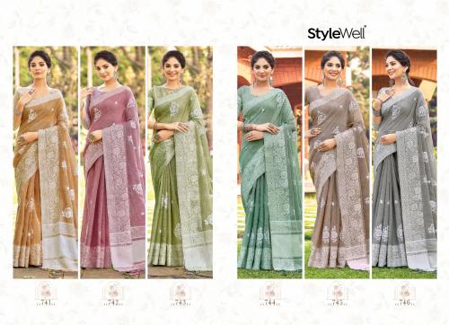 Style Well Lucknowi 741-746 Price - 7020