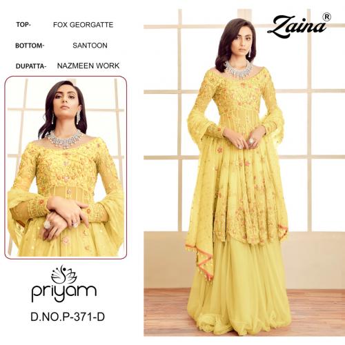 Priyam Fashion Zaina P-371-D Price - 1245