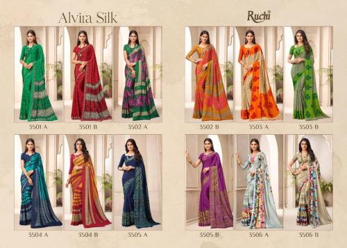 Ruchi Saree Alvira Silk 3501-3506 Price - 7320