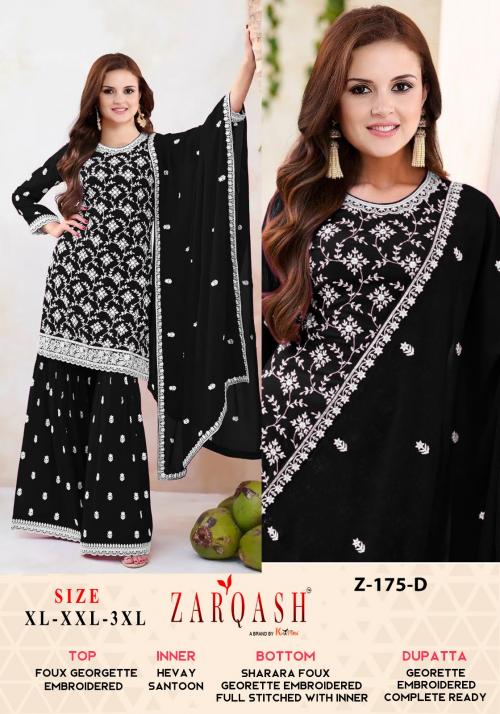 ZARQASH READYMADE COLLECTION Z-175-D Price - 1549