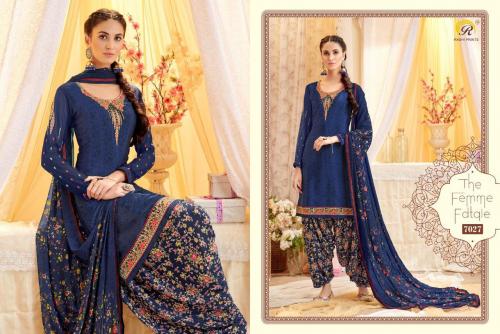 Rashi Prints Royal Crape 7027 Price - 1055