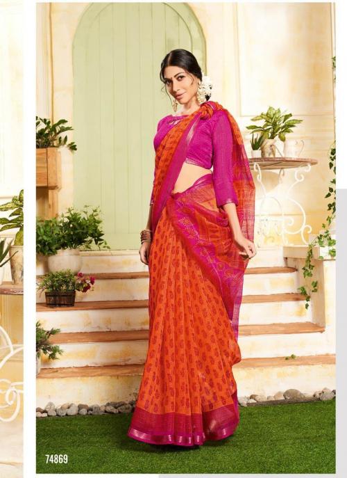 Lifestyle Saree Sarla Cotton 74869 Price - 570