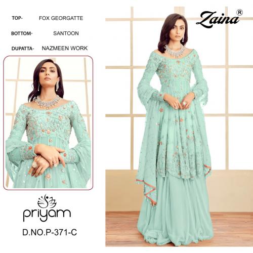 Priyam Fashion Zaina P-371-C Price - 1245