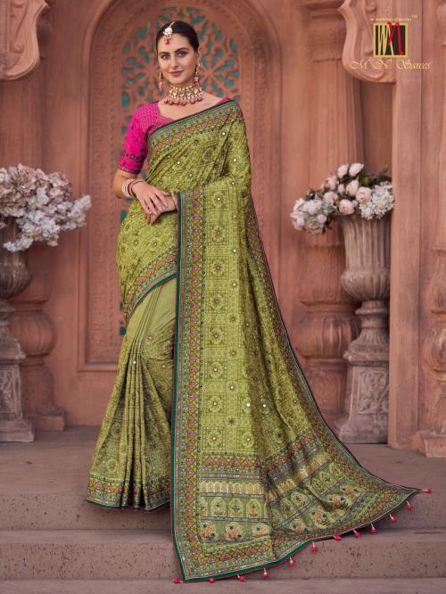 MN Saree Kachhi Work Vol-3 6206 Colors 