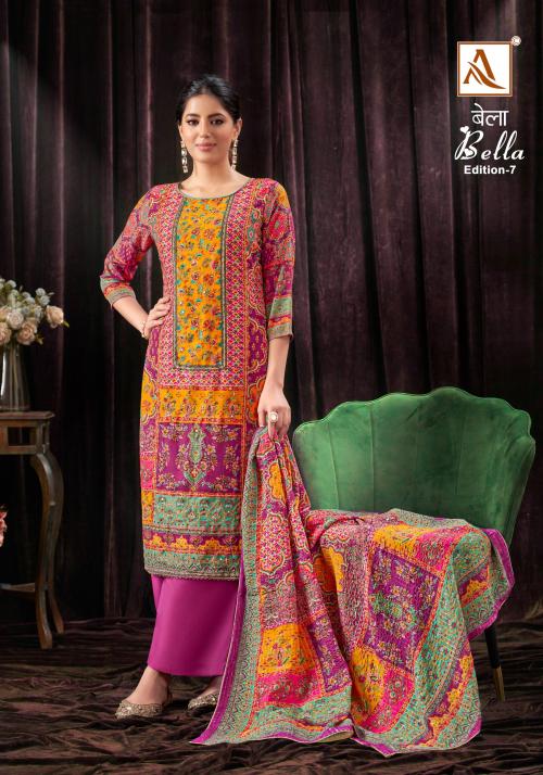 ALOK SUIT BELLA VOL-7 H-1527-003 Price - 741