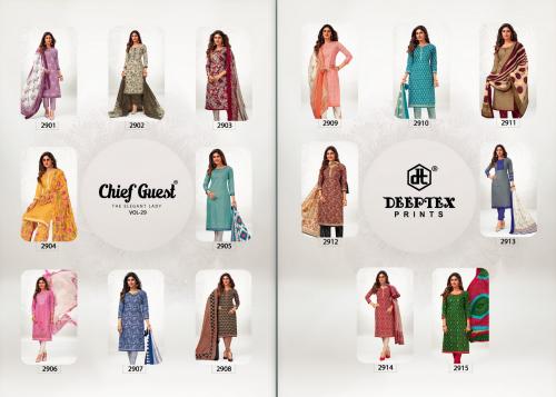 Deeptex Chief Guest 2901-2915 Price - 7500