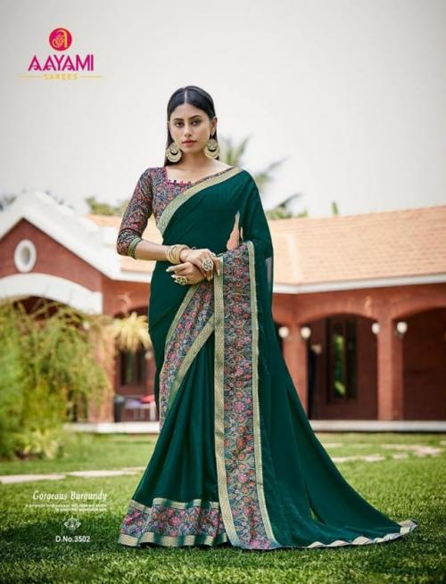 Aayami Saree Sakshi 3502 Price - 3501