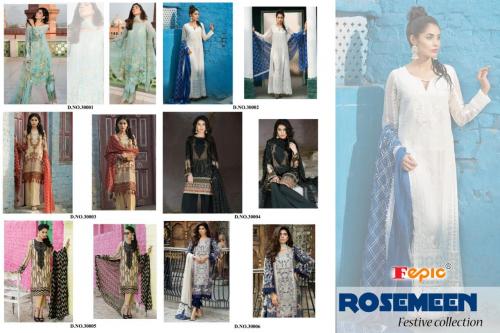 Fepic Rosemeen Festive Collection 30001-30006