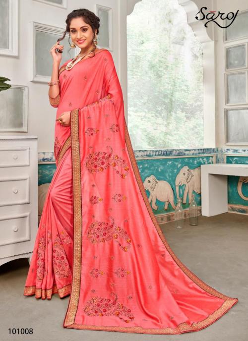 Saroj Saree Sakhiya 101008 Price - 1345
