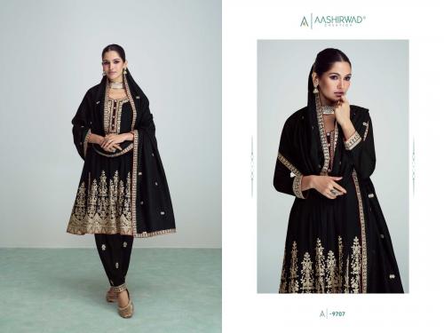 Aashirwad Creation Riwaaz 9707 Price - 2600
