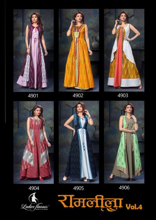 Ladies Flavour-Ram Leela 4901-4906 Price - 7470