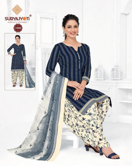 Suryajyoti Trendy Patiyala 7008 Price - 525