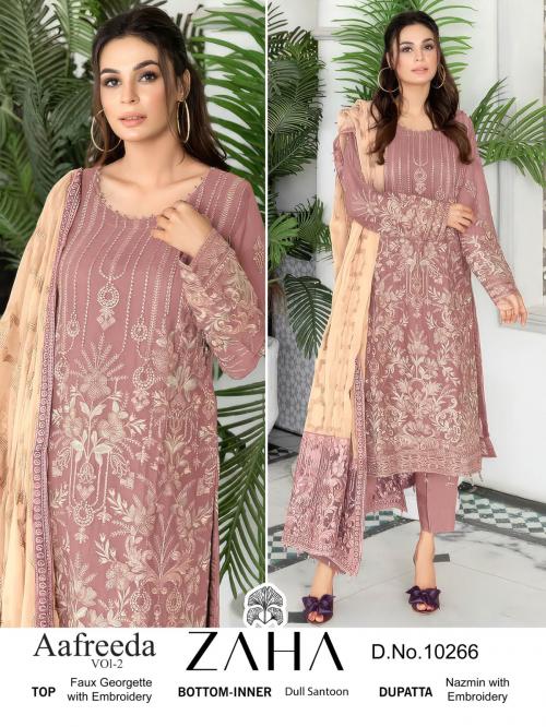 ZAHA AAFREEDA VOL-02 10266 Price - 1425