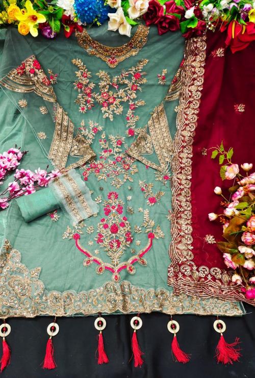 Pakistani Designer Suit KF-151-B Price - 1399