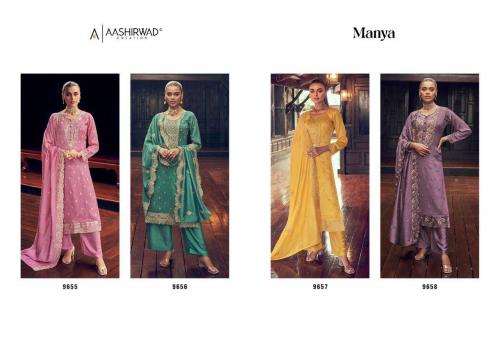 Aashirwad Creation Manya 9655-9658 Price - 7396
