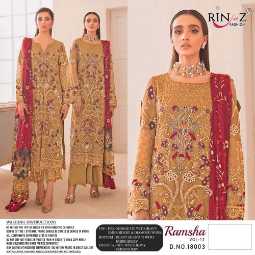 Rinaz Fashion Ramsha 18003 Price - 1375