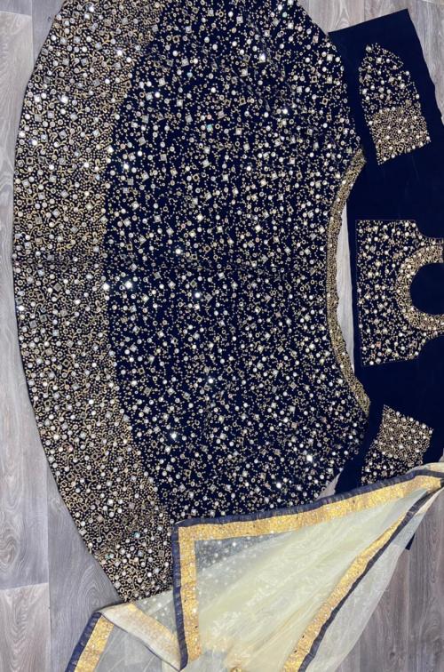 Bollywood Designer Lehenga LG-312 Neavy Blue Price - 1399
