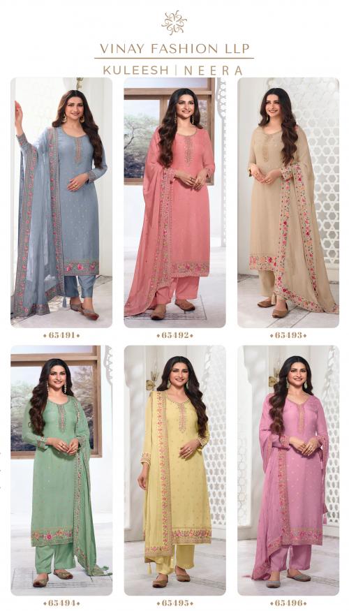 Vinay Fashion Kuleesh Neera 65491-65496 Price - 13740
