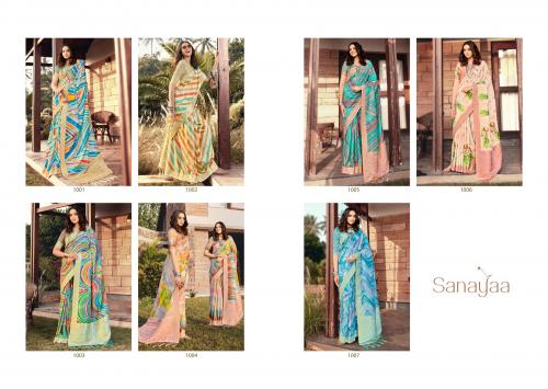 Rajyog Fabrics Sanayaa 1001-1007 Price - 11900