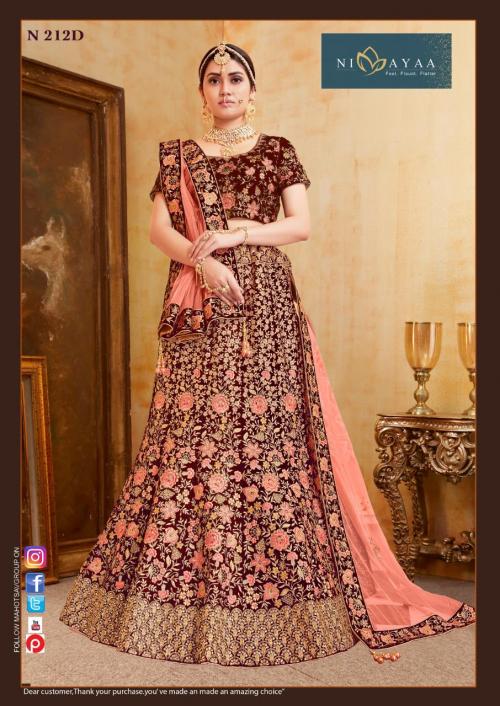 Mahotsav Nimayaa Shubh Vivah Designer Wedding Choli 212 D Price - 10828