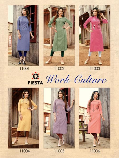 Fiesta Fashion Work Culture 11001-11006 Price - 2694