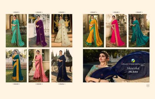 Vinay Fashion Kaseesh Sheesha Jalsaa 22651-22659 Price - Inquiry On Watsapp Number For Price