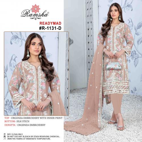 RAMSHA SUIT READYMADE R-1131-D Price - 1500