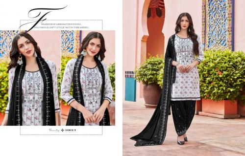 Kajree Fashion Kalaroop Saptarang By Patiyala 10013 Price - 1055