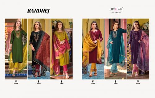 Lily & Lali Bandhej 10901-10906 Price - 7770