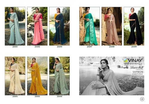 Vinay Fashion Kaseesh Sheesha Saffron 23191-23199 Price - 11925