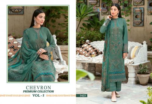 SHREE FAB CHEVRON PREMIUM COLLECTION VOL-05 3423 TO 3430