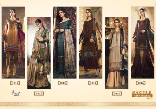 Shree Fabs Mariya B Silk Collection 1011-1016 Price - 4794