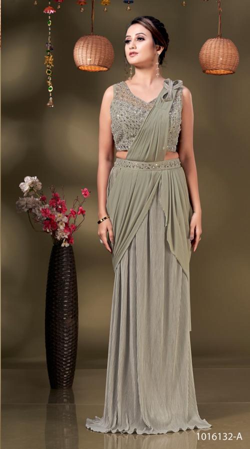 Aamoha Trendz Ready To Wear Designer Saree 1016132-A Price - 2745
