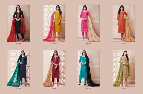 Kessi Fabrics Ramaiya Gehana 10021-10028