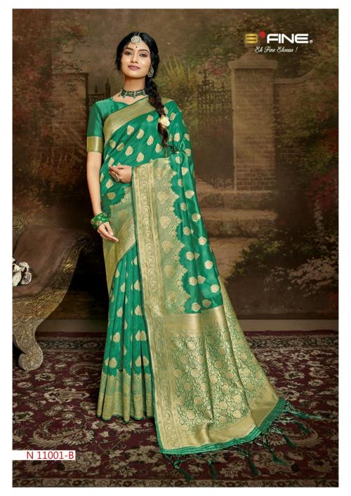 B Fine Saree All Time Hit 11001-B Price - 1175