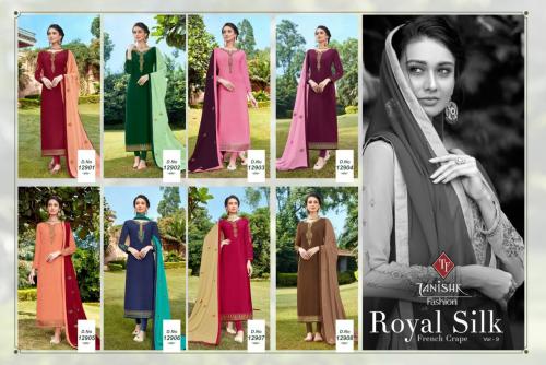 Tanishk Fashion Royal Silk 12901-12908 Price - 6360