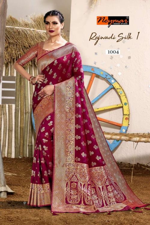 Neymar Designs Rajwadi Silk 1004 Price - 1688
