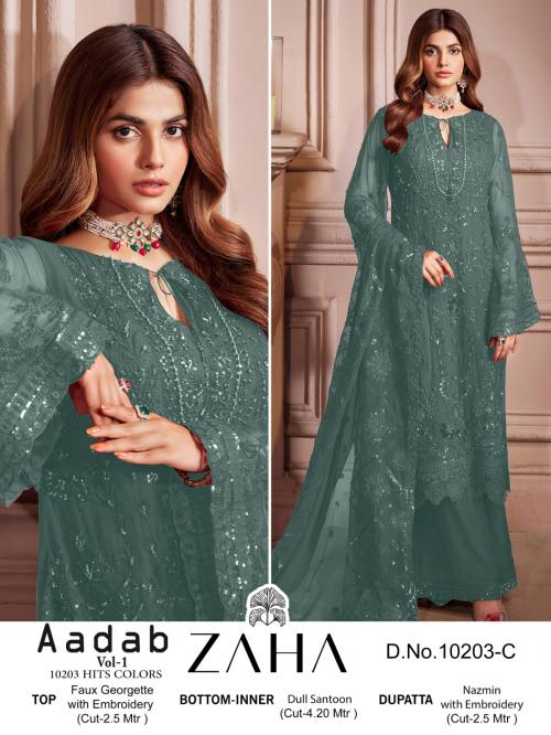 ZAHA AADAB VOL-1 10203-C Price - 1399