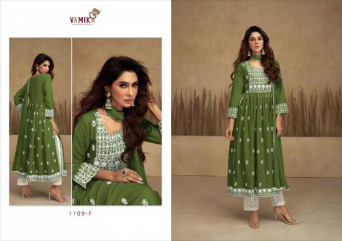 Vamika Fashion Aadhira Vol-7 Gold 1109 Colors
