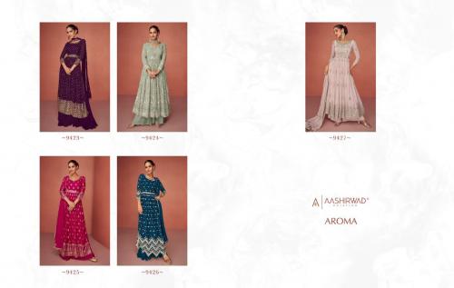 Aashirwad Creation Aroma 9423-9427 Price - 12475